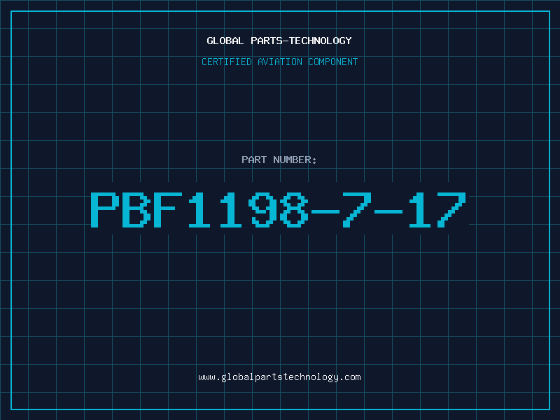 Aviation Part PBF1198-7-17