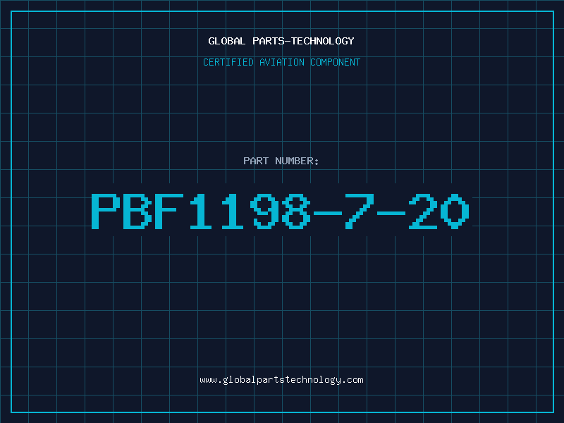 Aviation Part PBF1198-7-20