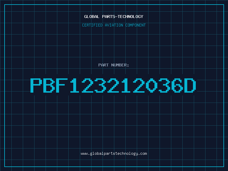 Aviation Part PBF123212036D