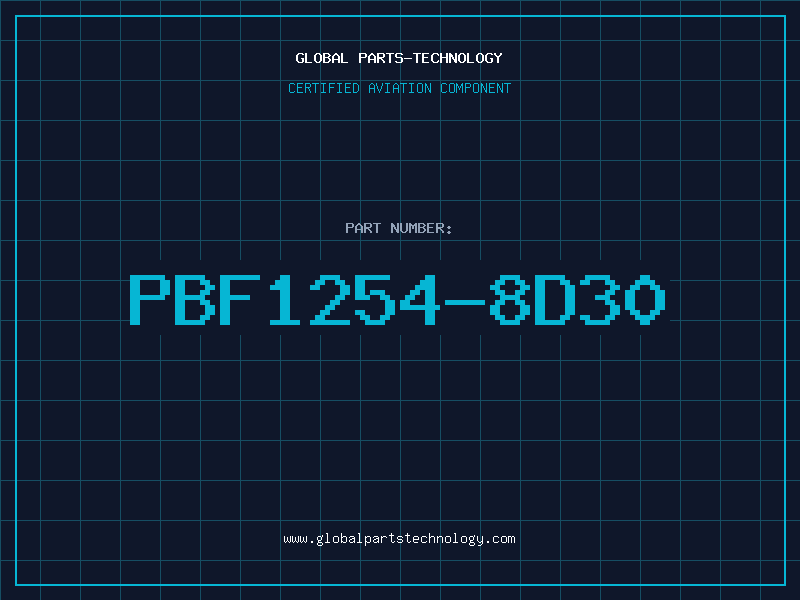 Aviation Part PBF1254-8D30