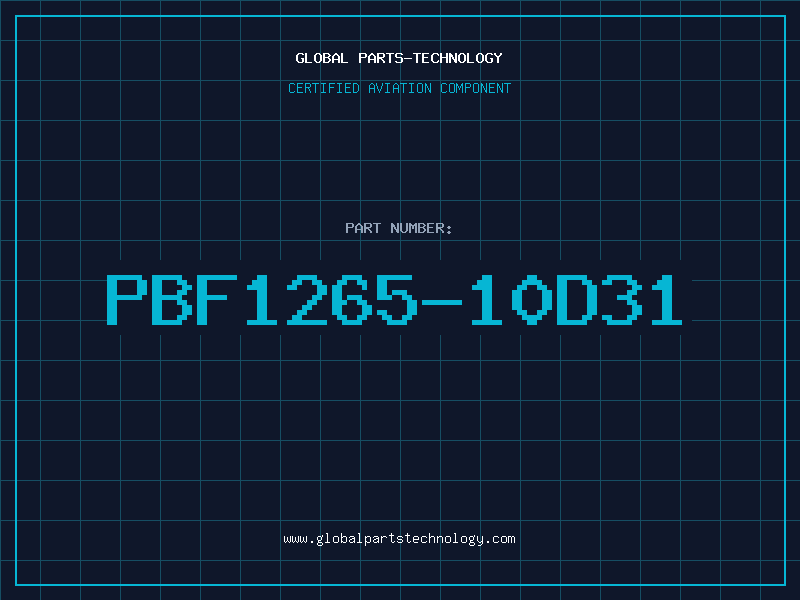 Aviation Part PBF1265-10D31