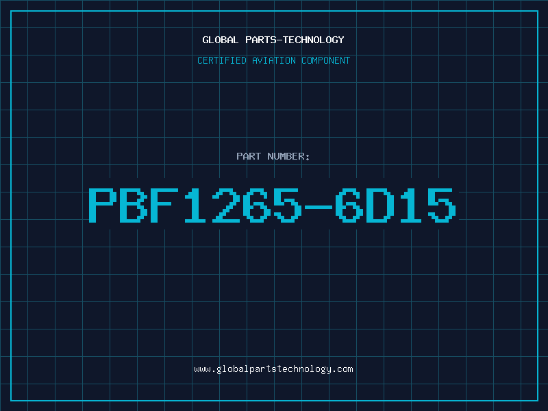 Aviation Part PBF1265-6D15