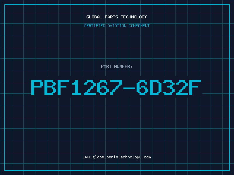 Aviation Part PBF1267-6D32F