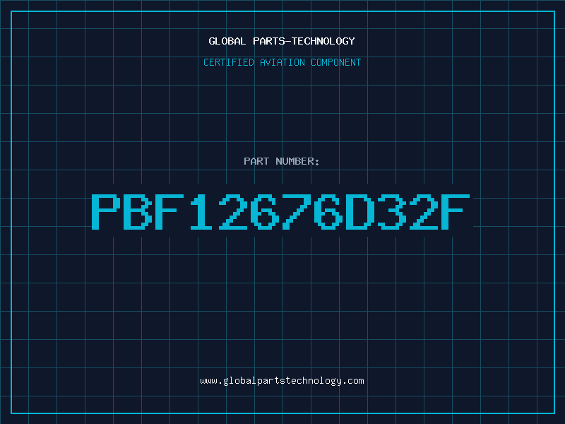 Aviation Part PBF12676D32F