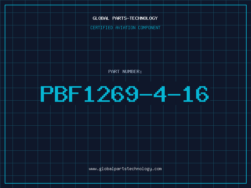 Aviation Part PBF1269-4-16