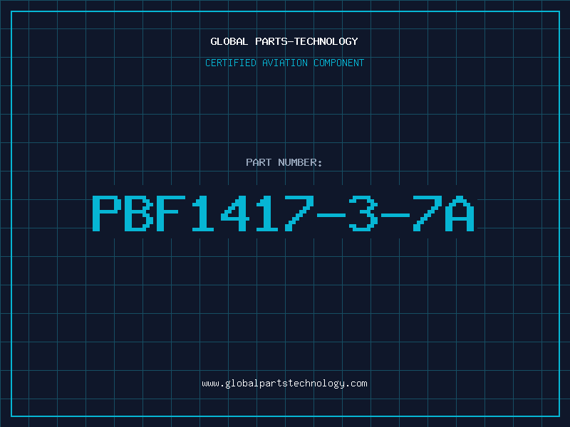 Aviation Part PBF1417-3-7A