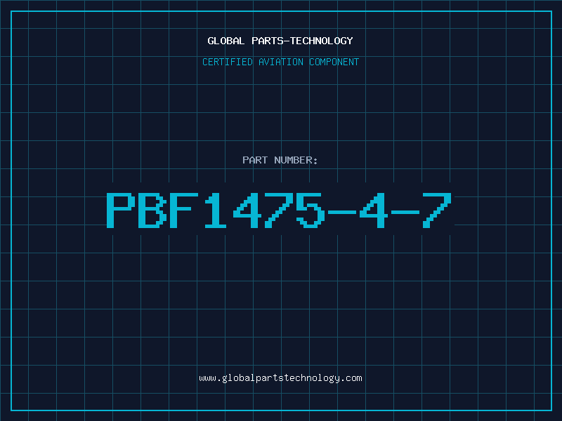 Aviation Part PBF1475-4-7