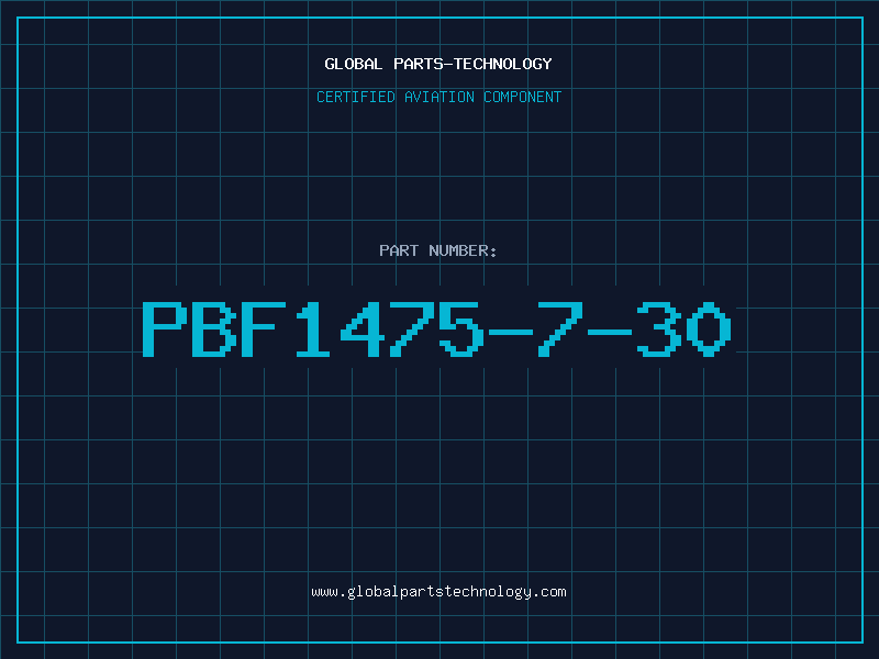 Aviation Part PBF1475-7-30