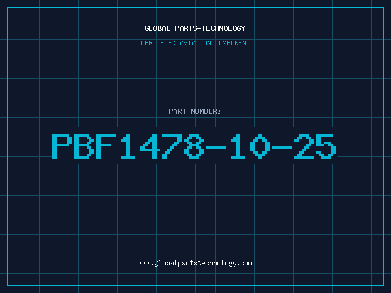 Aviation Part PBF1478-10-25
