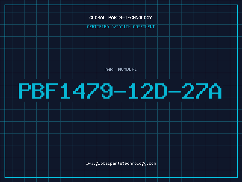 Aviation Part PBF1479-12D-27A