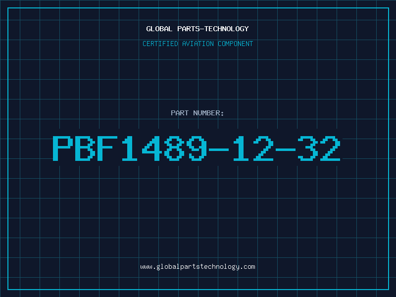 Aviation Part PBF1489-12-32