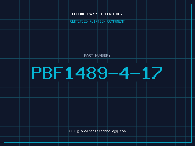Aviation Part PBF1489-4-17