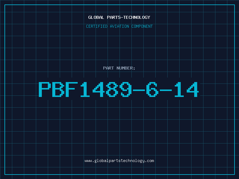 Aviation Part PBF1489-6-14