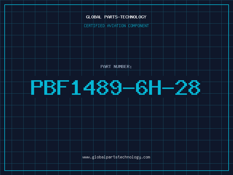 Aviation Part PBF1489-6H-28