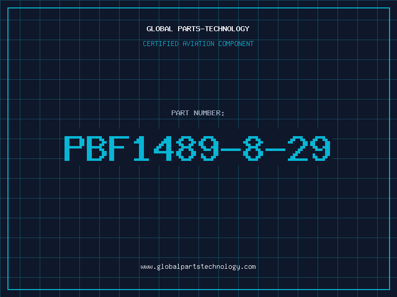 Aviation Part PBF1489-8-29