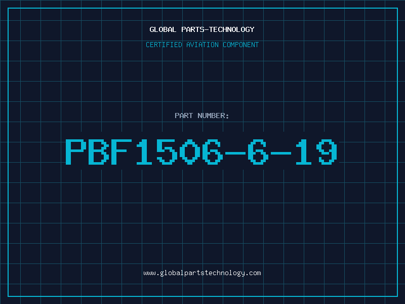 Aviation Part PBF1506-6-19