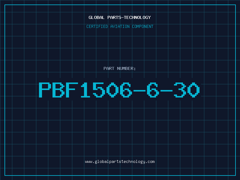 Aviation Part PBF1506-6-30