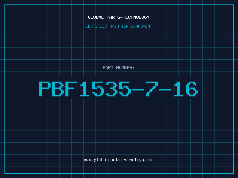Aviation Part PBF1535-7-16