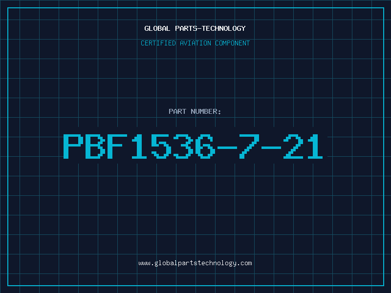 Aviation Part PBF1536-7-21