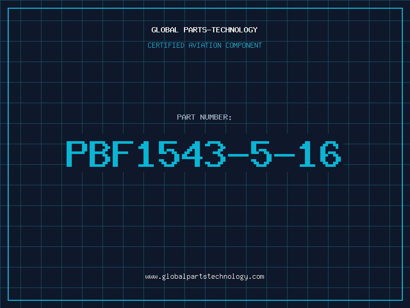 Aviation Part PBF1543-5-16
