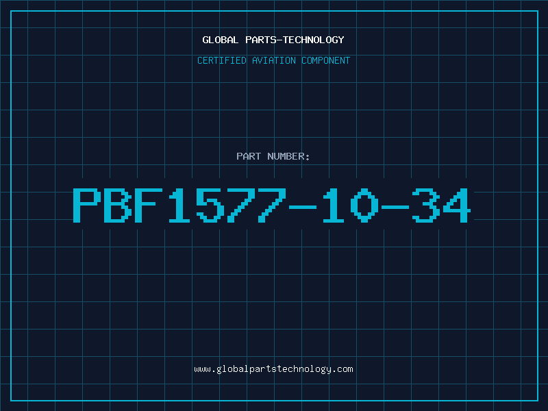 Aviation Part PBF1577-10-34