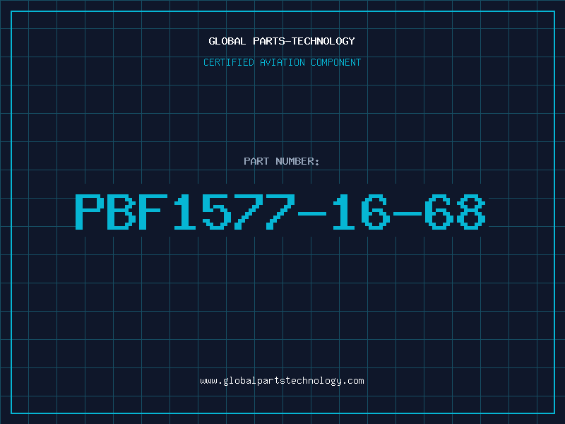 Aviation Part PBF1577-16-68
