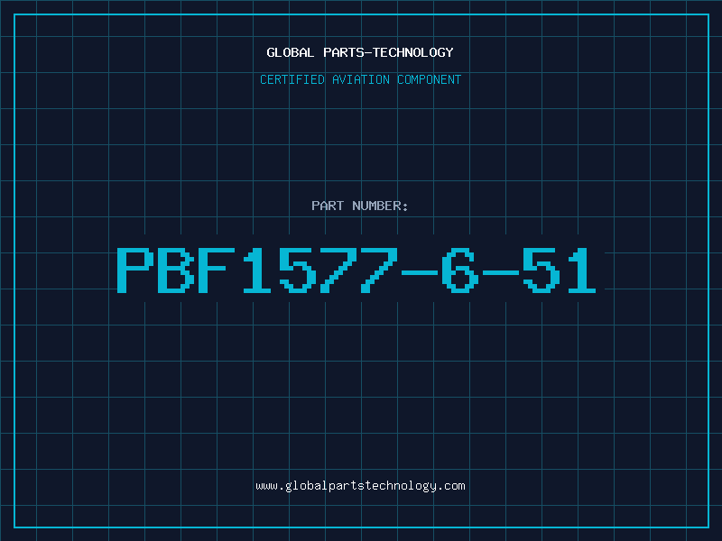 Aviation Part PBF1577-6-51