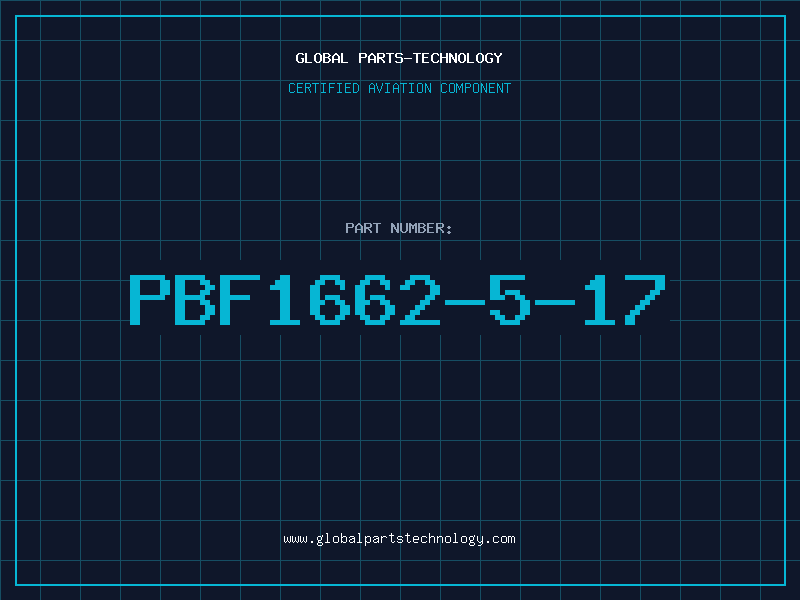 Aviation Part PBF1662-5-17