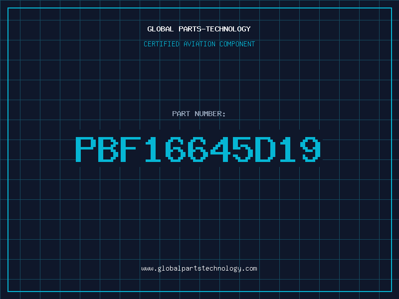 Aviation Part PBF16645D19