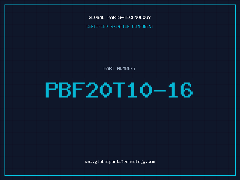 Aviation Part PBF20T10-16