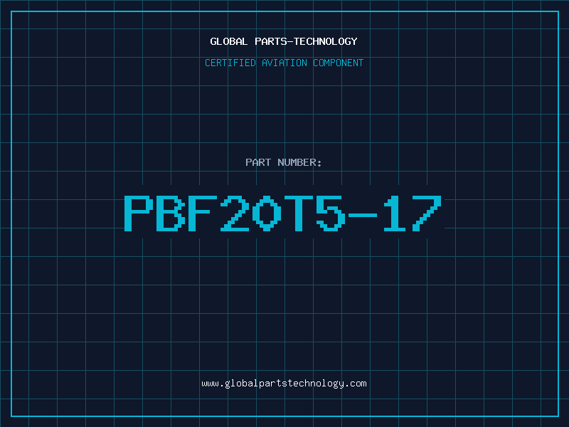 Aviation Part PBF20T5-17