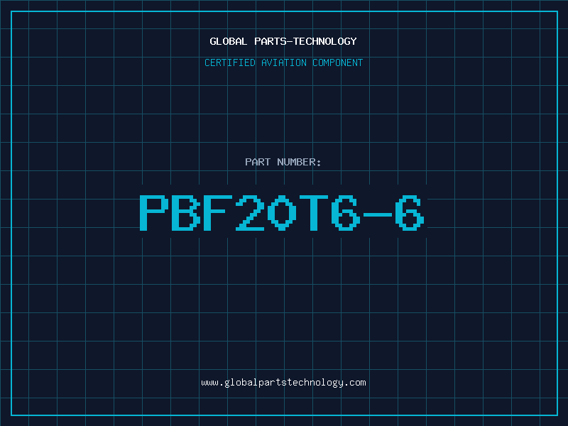 Aviation Part PBF20T6-6