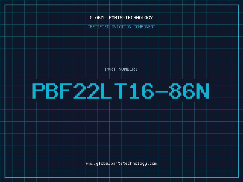 Aviation Part PBF22LT16-86N