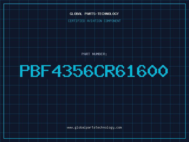 Aviation Part PBF4356CR61600