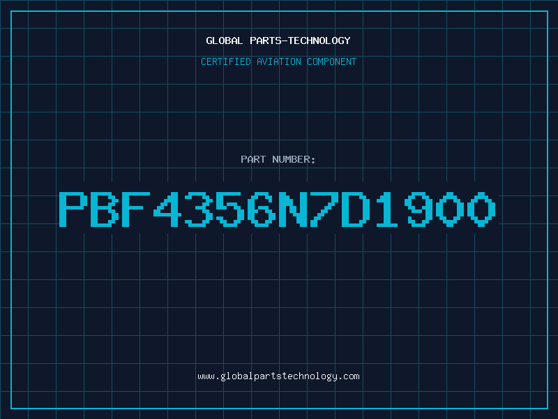 Aviation Part PBF4356N7D1900