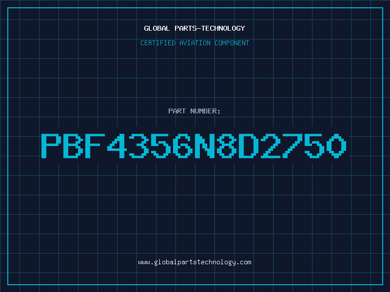 Aviation Part PBF4356N8D2750