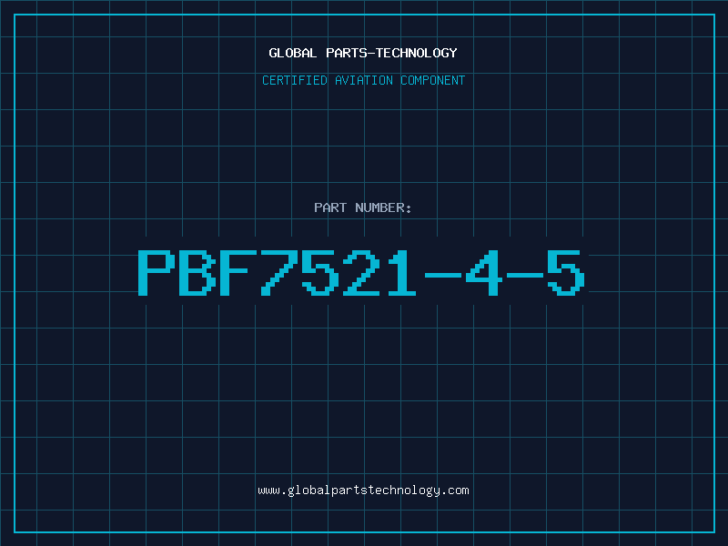 Aviation Part PBF7521-4-5