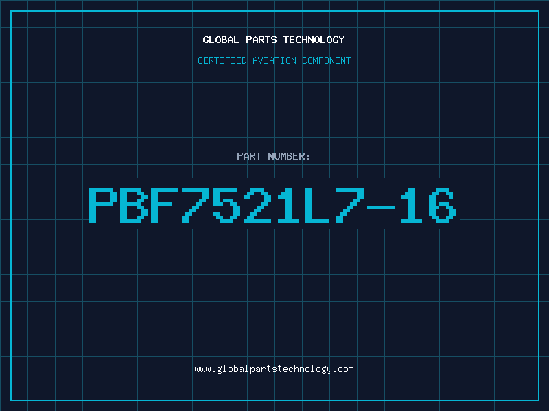 Aviation Part PBF7521L7-16