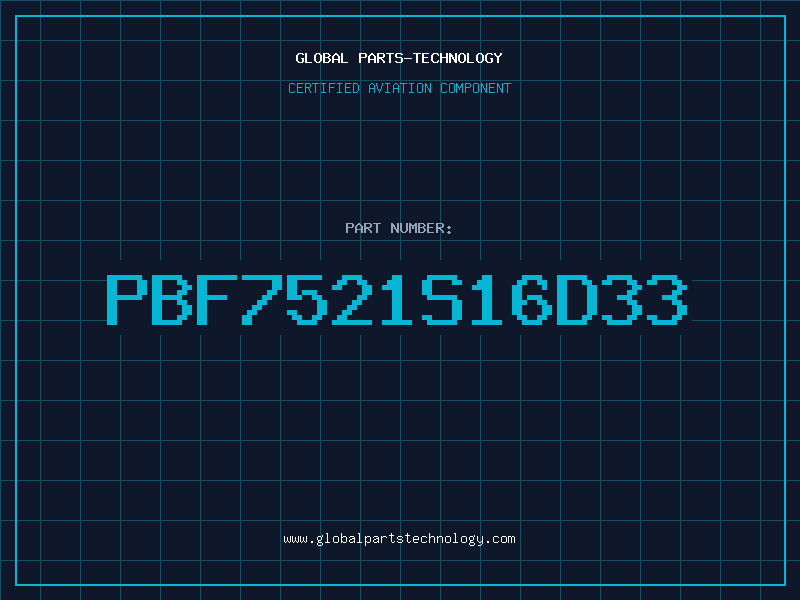Aviation Part PBF7521S16D33