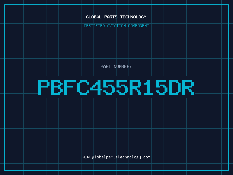 Aviation Part PBFC455R15DR