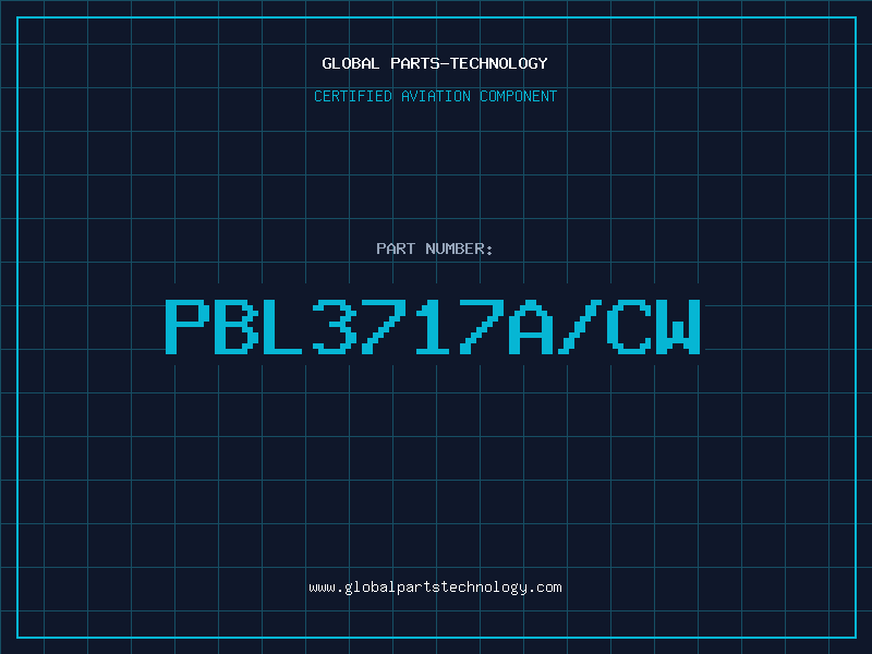 Aviation Part PBL3717A/CW