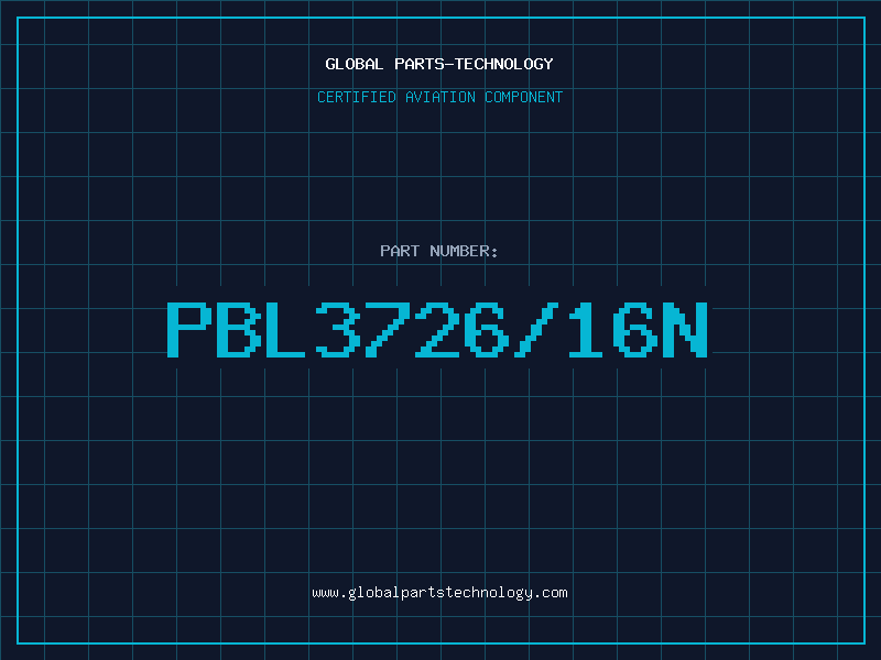 Aviation Part PBL3726/16N