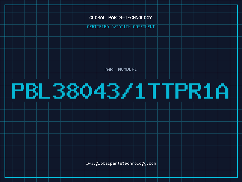 Aviation Part PBL38043/1TTPR1A