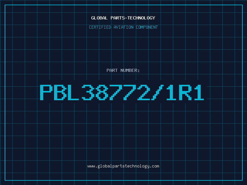 Aviation Part PBL38772/1R1