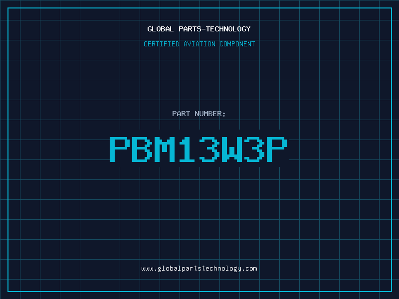 Aviation Part PBM13W3P