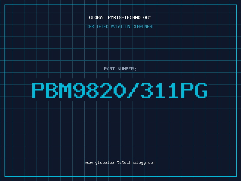 Aviation Part PBM9820/311PG