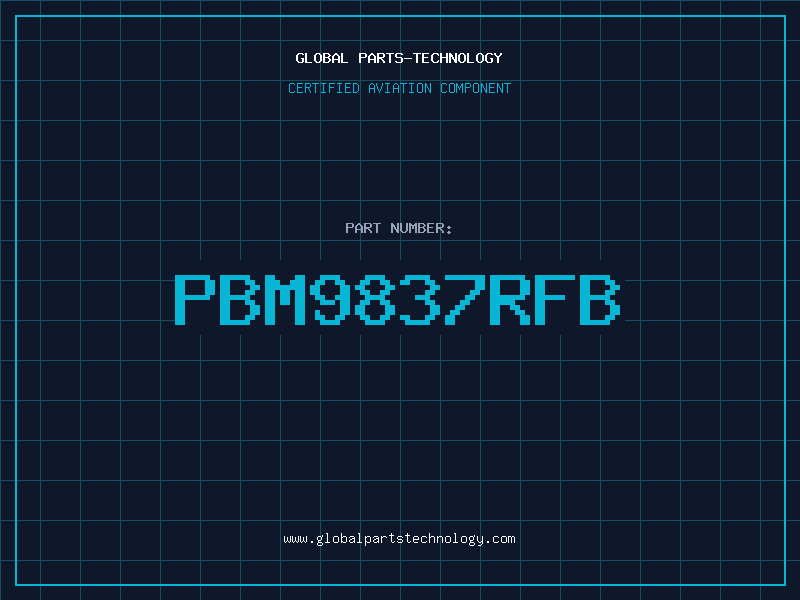 Aviation Part PBM9837RFB