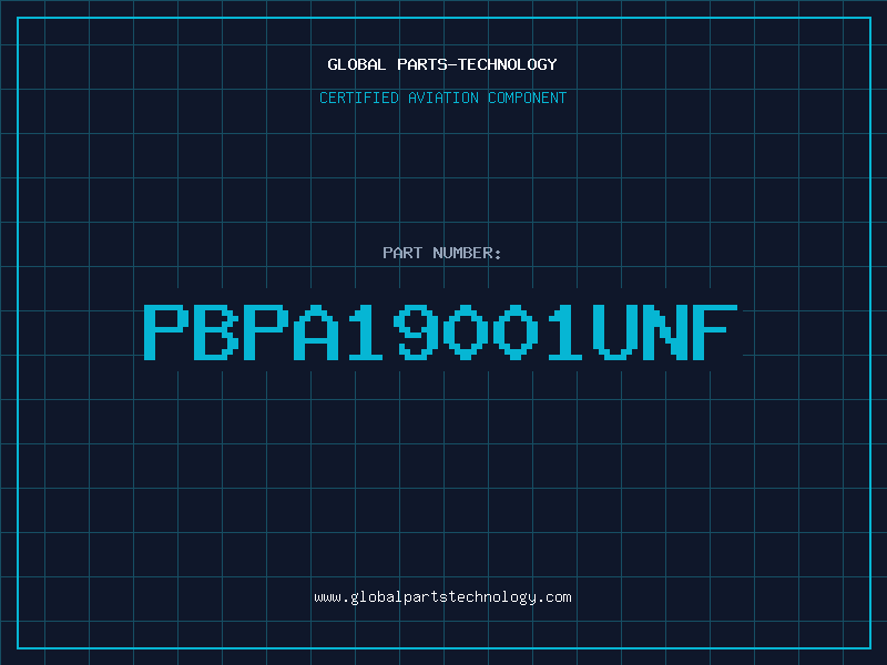 Aviation Part PBPA19001UNF