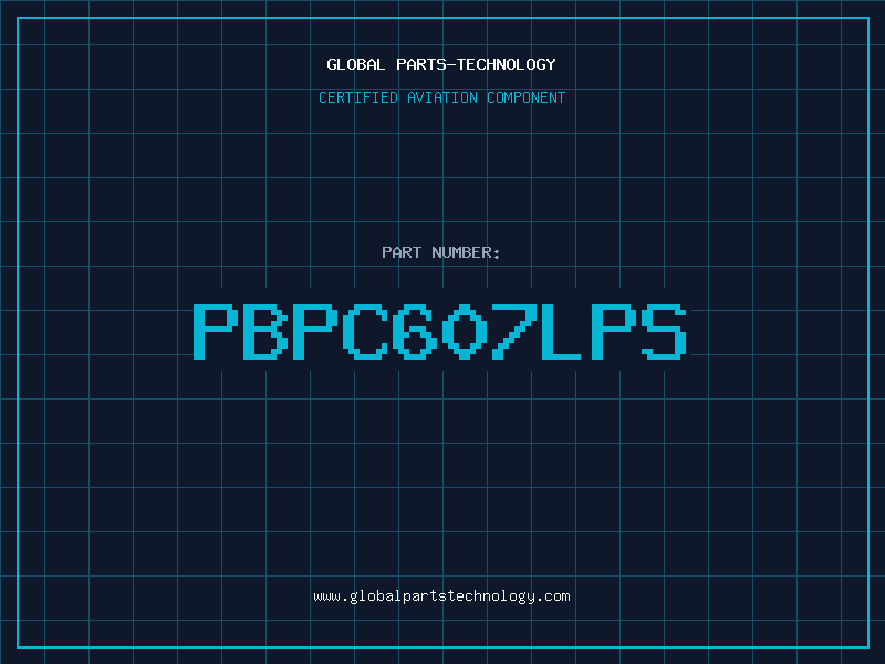 Aviation Part PBPC607LPS