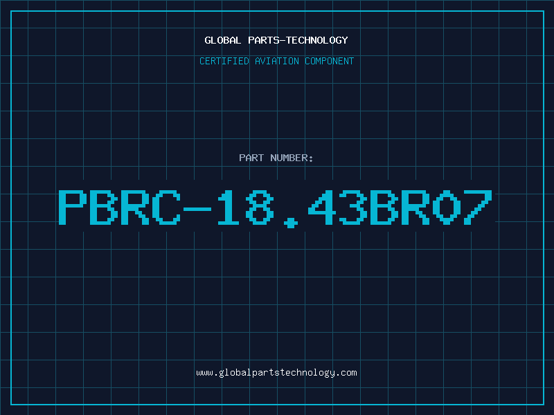 Aviation Part PBRC-18.43BR07